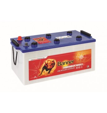 BANNER ENERGY BULL akum. 12V, 230Ah 517x273x212/240mm