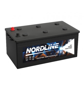 Akum. Nordline 180 Ah 12V 1150A 513x223x212/240mm