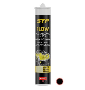 Izsmidzināms hermētiķis STP FLOW melns 290ml