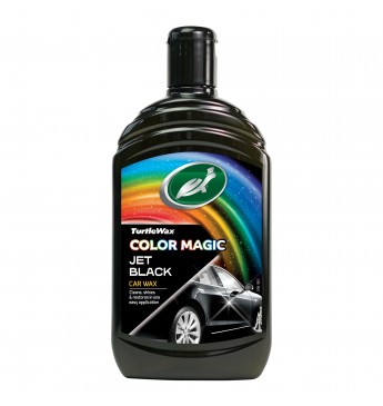 TURTLE WAX Color Magic Jet Black Wax melns vasks, 500ml