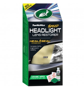 TURTLE WAX Speed Headlight Lens Restorer lukturu atjaunojāts